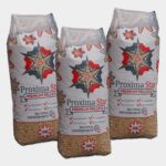 Palette mit Proxima-Pellets