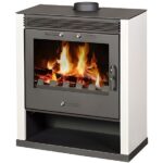 Kaminofen RUBIN Weiß