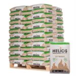 Pellet helios palette mit 65 beuteln zu 15 kg Gewicht